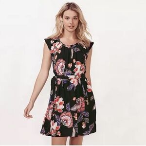 Lauren Conrad tie waist dress size XL